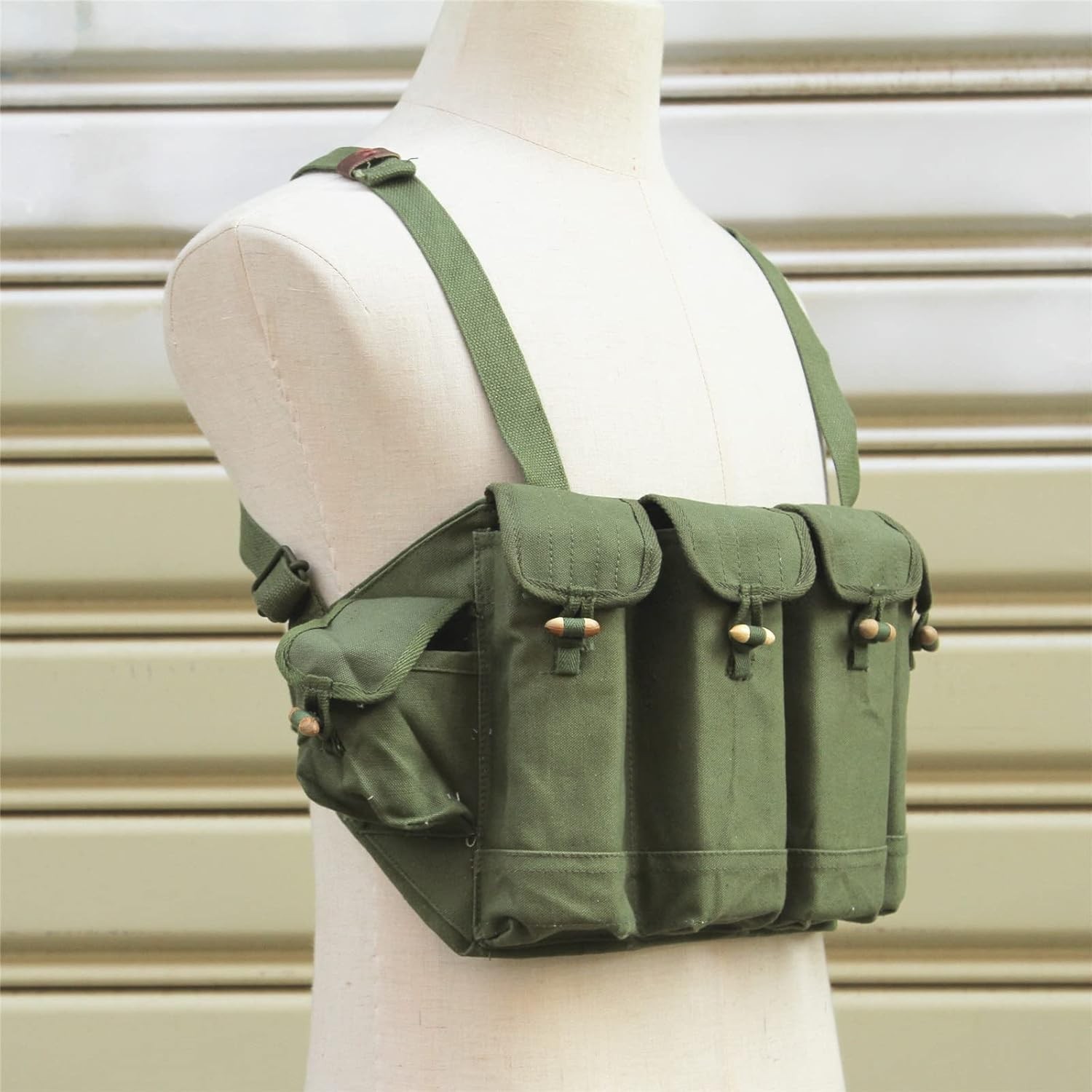 M313 Norico Chicom Type81 7.62 * 39mm AK Tactical Chest Rig Ammo Olive Green