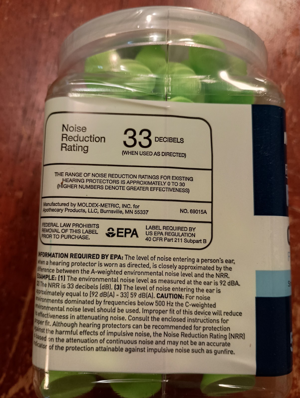 Flents Protechs Quiet Contour Foam Ear Plugs 50 Pair (33 NRR)