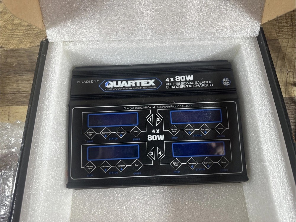 Radient RC Quartex Four Output Multi Charger