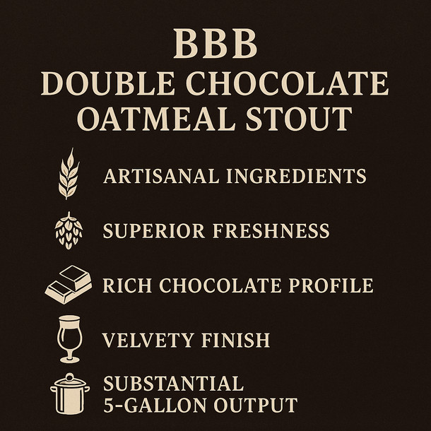 Brown Box Beer BBB - Double Chocolate Oatmeal Stout