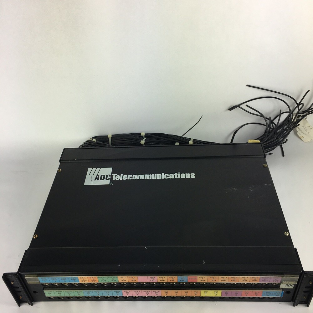 ADC PPA3-14MKIINO ProPatch Professional Audio Patch Bay, From Working System