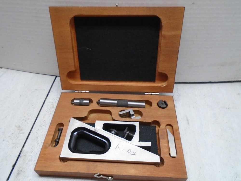 STARRETT 995-E PLANER GAGE IN CASE GRIND LAYOUT