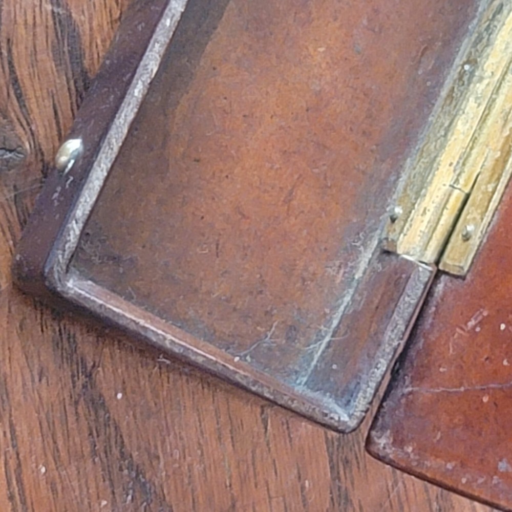 German Bakelite WW1 Gilt Snuff Box