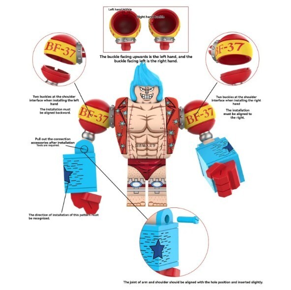Custom Franky Miniature Figure with Base, New/Mint