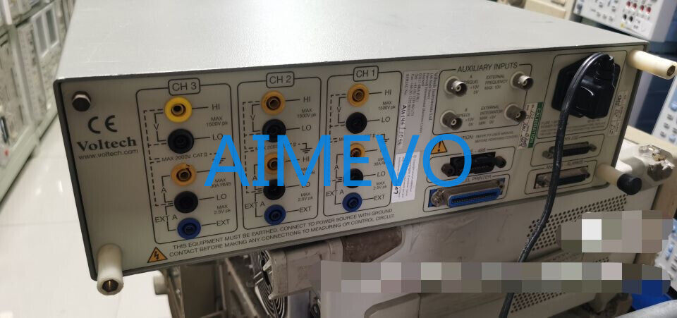 1 Pcs Voltech PM3000A universal power analyzer used