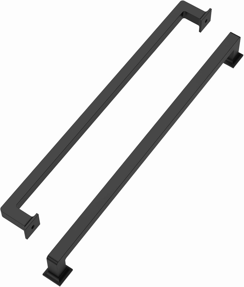 10-Pack 10" Matte Black Cabinet Pulls - Modern Kitchen Handles