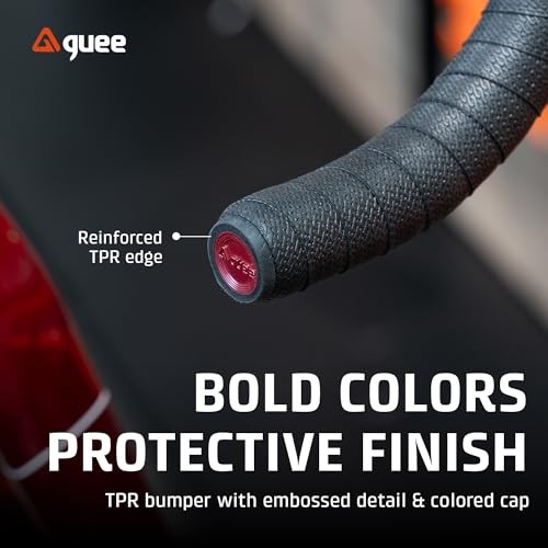 Premium End-Plug for Road & Flat Handlebars – Stylish PC+TPR Bar End Blue