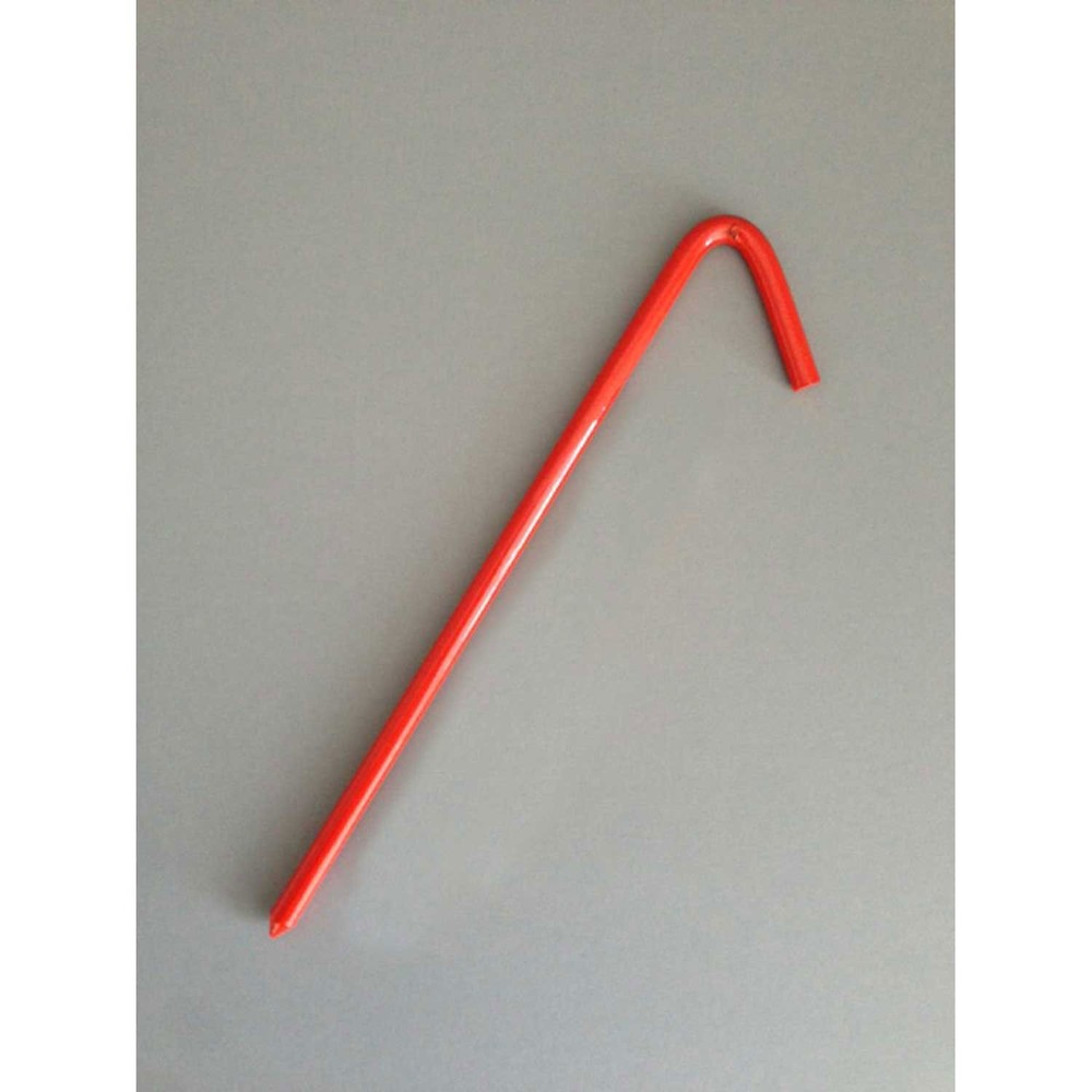 Monk Industries 31210BOR Mini Tarp Hook Stake 10" Orange