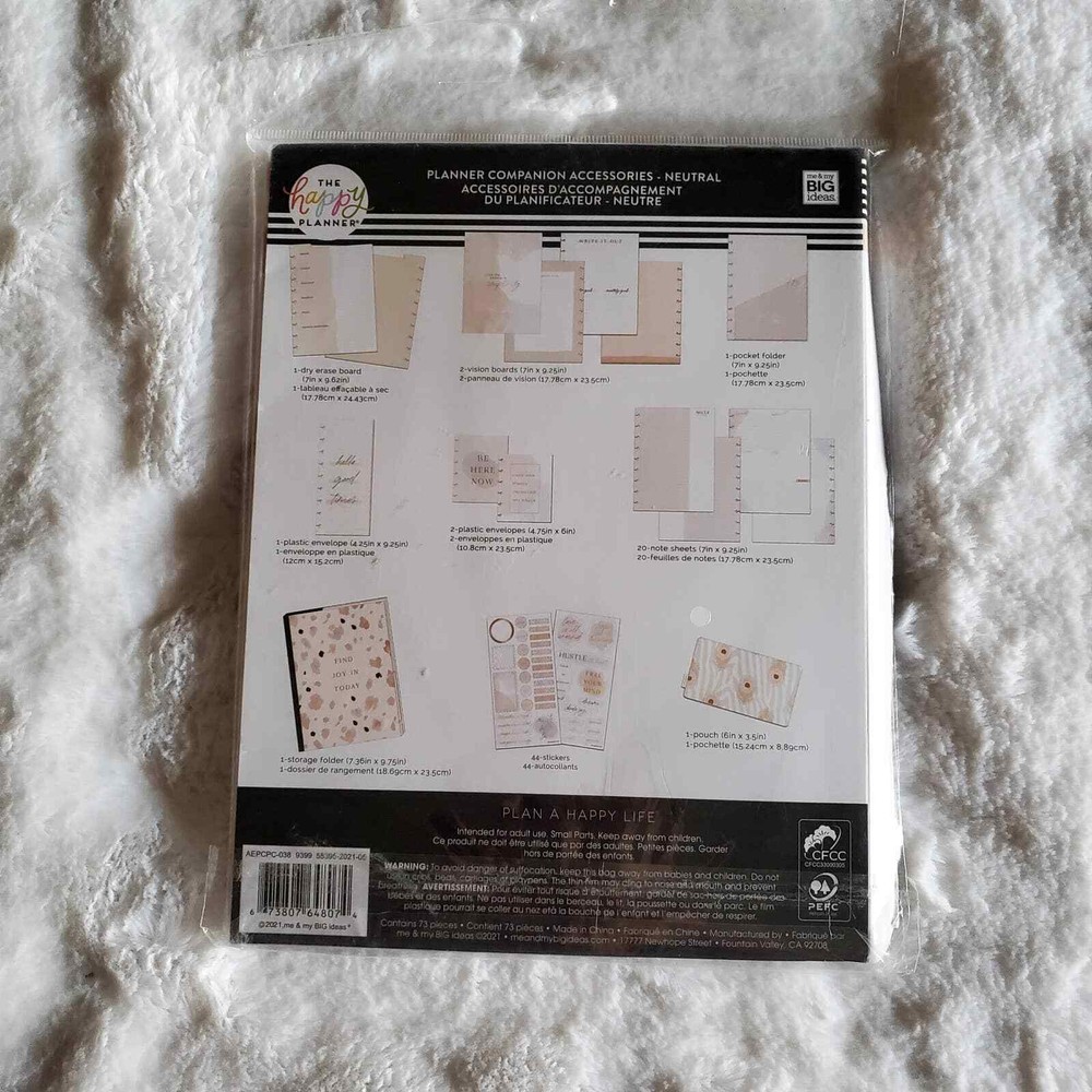 The Happy Planner Accessories Pack Read Description