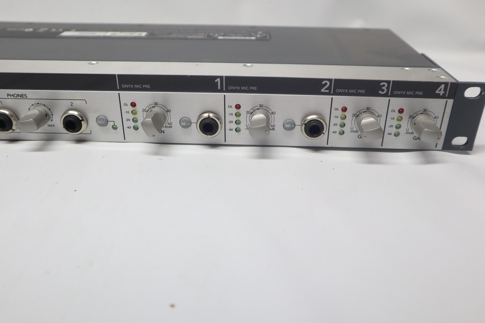 Mackie Onyx 400F Firewire Audio Computer Recording Mic Preamp Interface