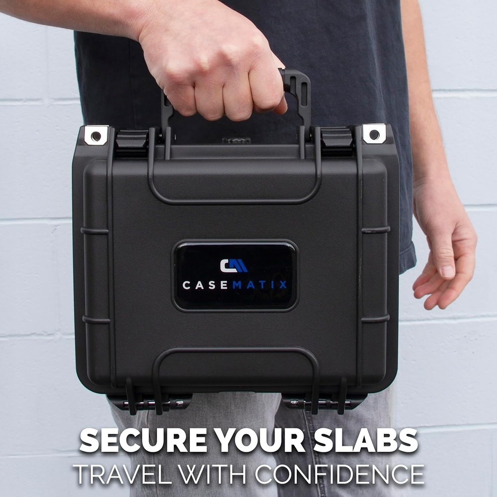 Waterproof Trading Card Case for 40 Slabs