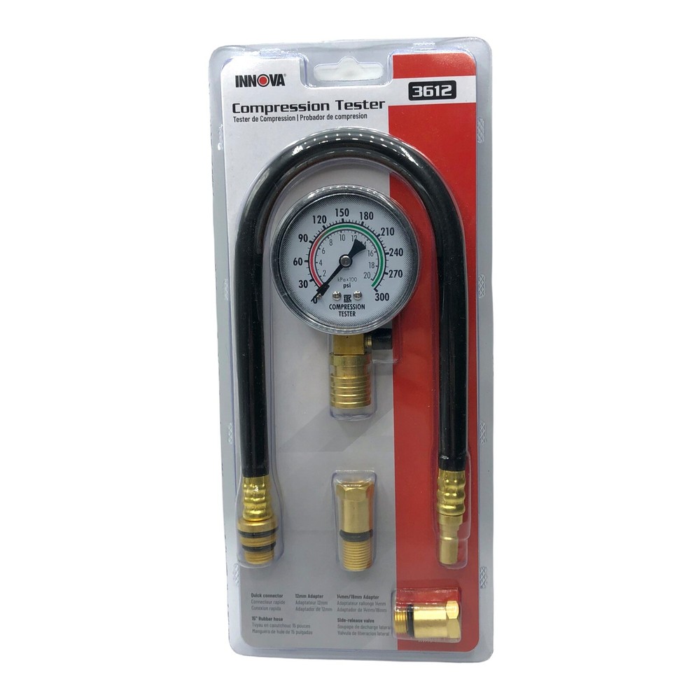 INNOVA 3612 Compression Tester 4 Piece Kit
