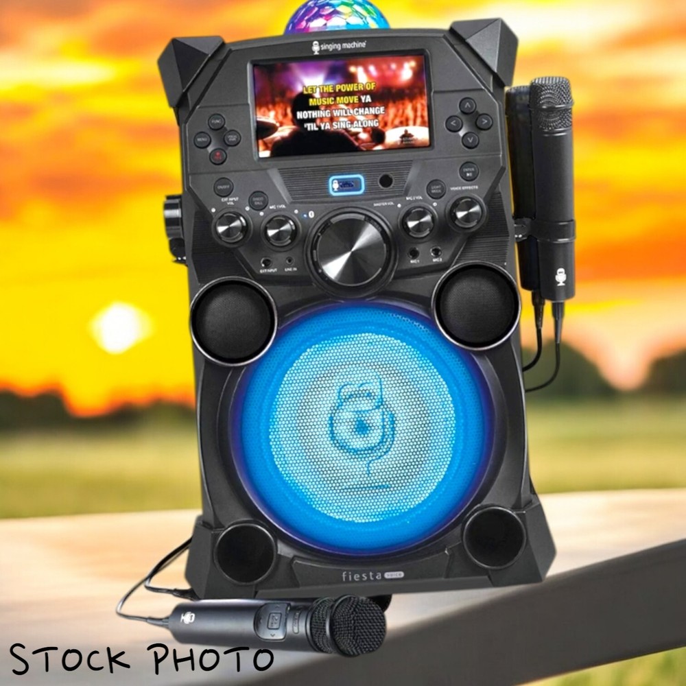 Singing Machine Bluetooth Karaoke System