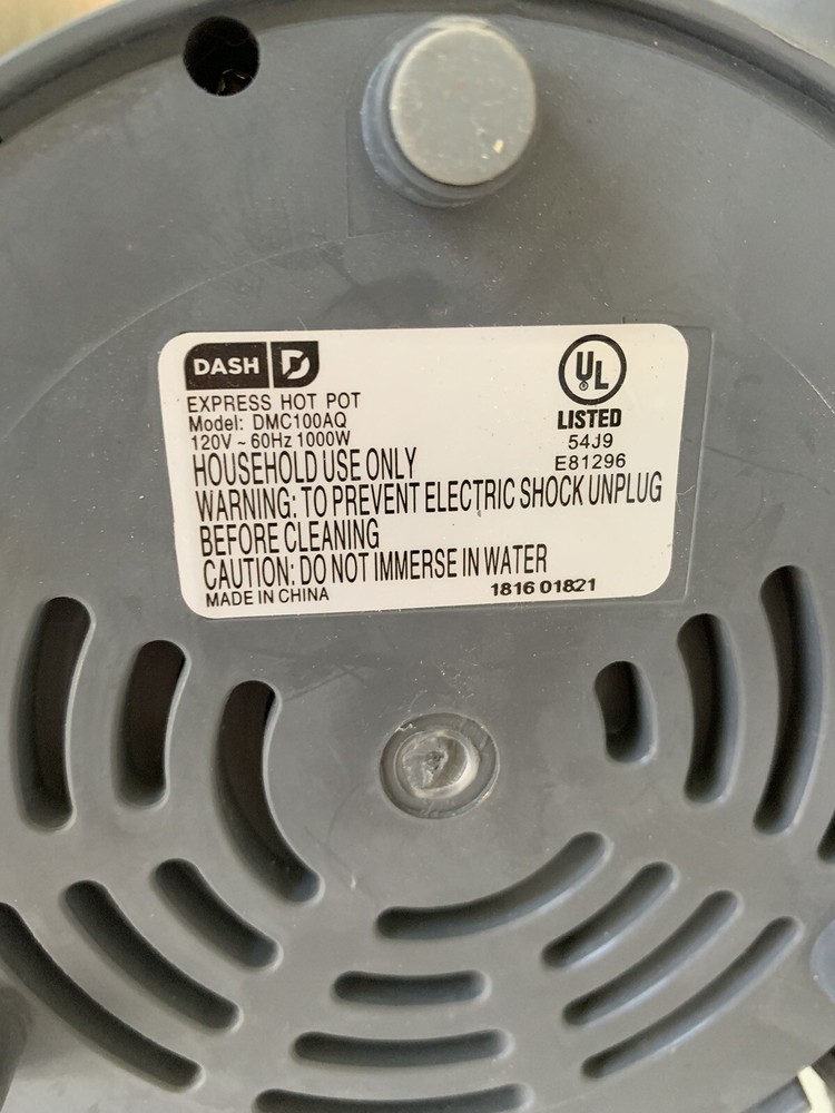 Kitchen Dash Express Electric Cooker Hot Pot With Temperature Control Multi Pot