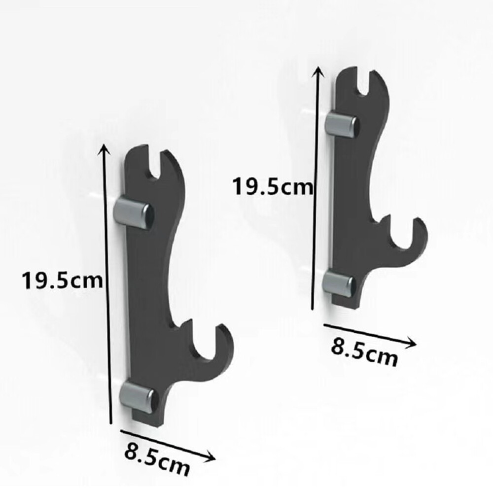Sword Hook Wall Mount Samurai Sword Hanger Display Holder for Katana Wakizashi