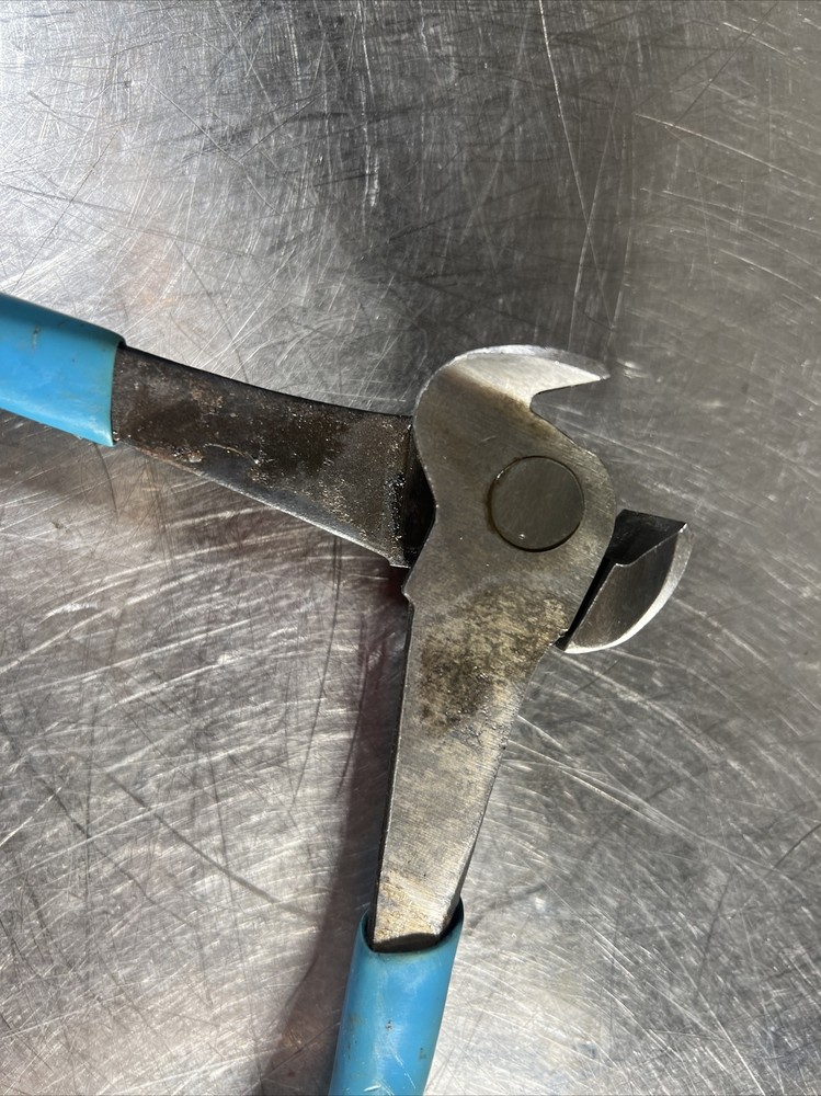 Vintage Blacksmith Nail Puller Electrician Pliers