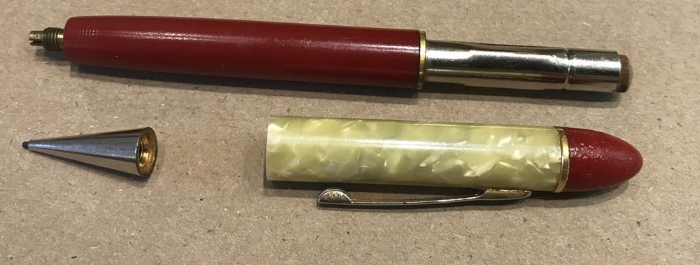 Eversharp Vintage Mechanical Pencil Red Ivory