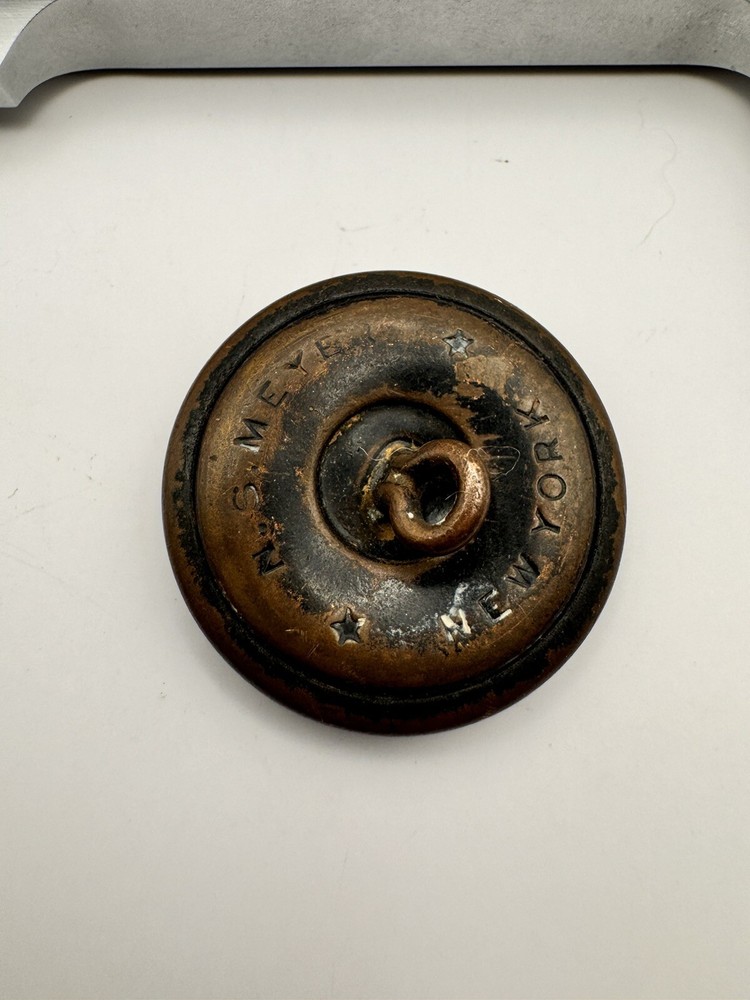 NS Meyer New York Service Button USMC Marine Corps Jacket