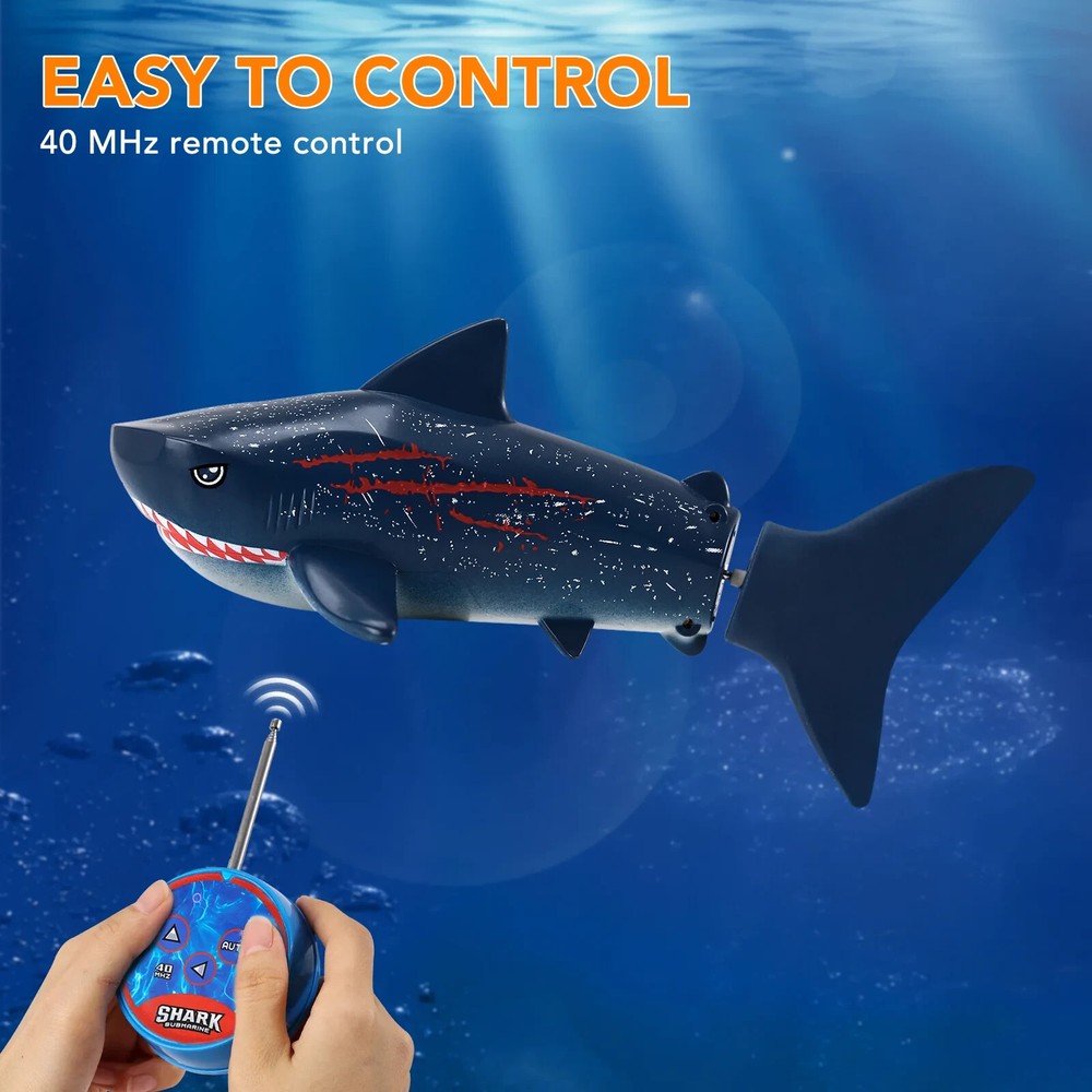 RC Micro SHARK Robo Fish MINI SHARK -RED-