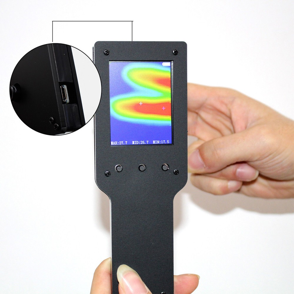 2.4" Digital Infrared Thermal Imager Thermal Imaging Camera Thermometer Sensor 5