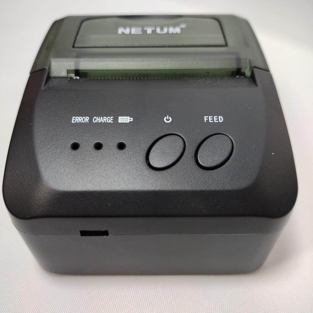 NETUM Bluetooth Receipt Printer, 58mm Mini Thermal POS Printer Portable