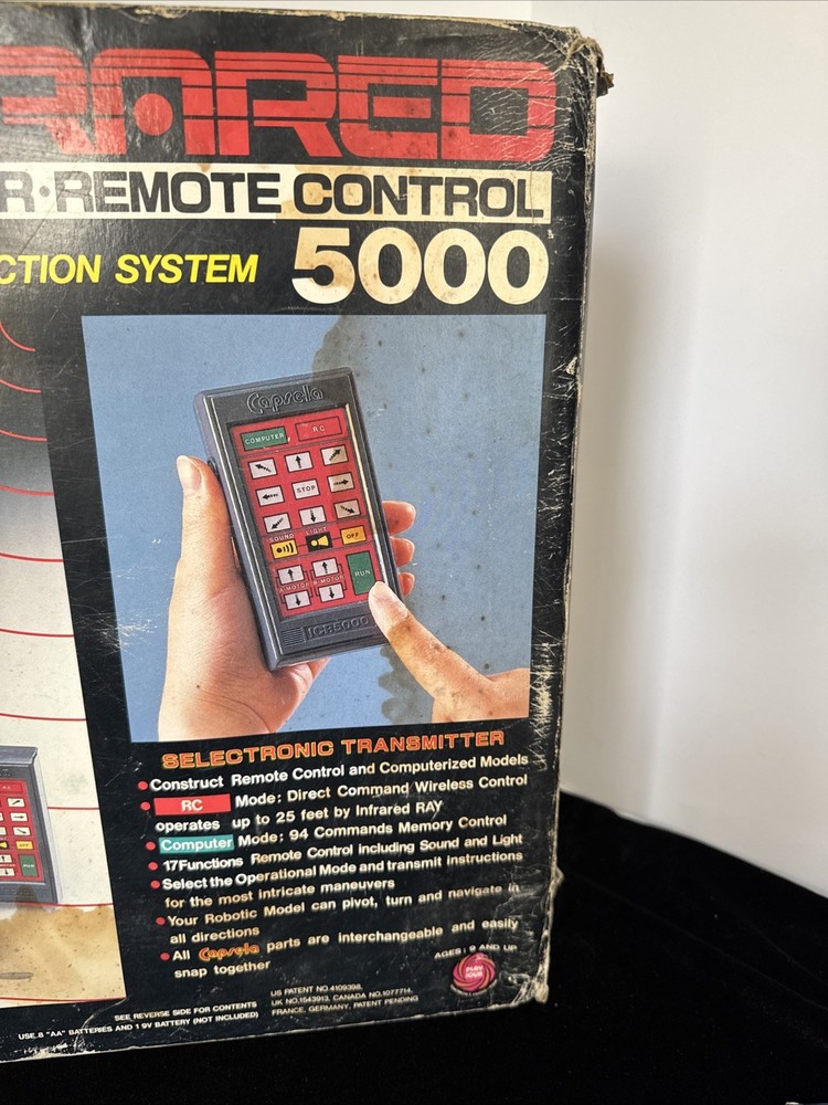 CAPSELA INFRARED REMOTE CONTROL 5000 CONSTRUCTION SYSTEM UNUSED OPEN BOX AS IS