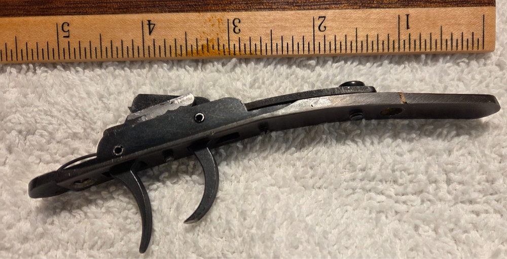 Double Set Trigger, Muzzleloader Mountain Rifle Hawken Frontier CVA