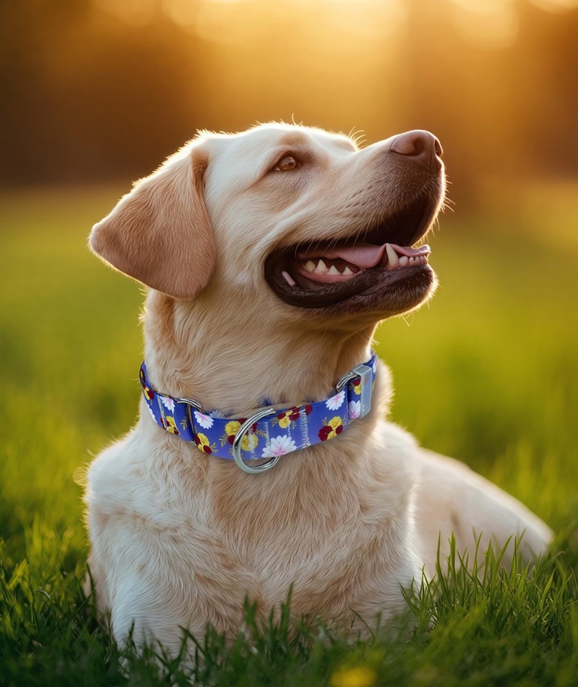 Martingale Dog Collar, Adjustable Soft No Pull Training Collar with No Buckle...