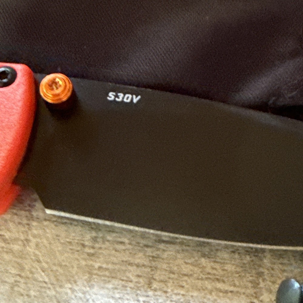 533 Mini Bugout AXIS Orange (2.8" Satin S30V) Authenticity Unverified...