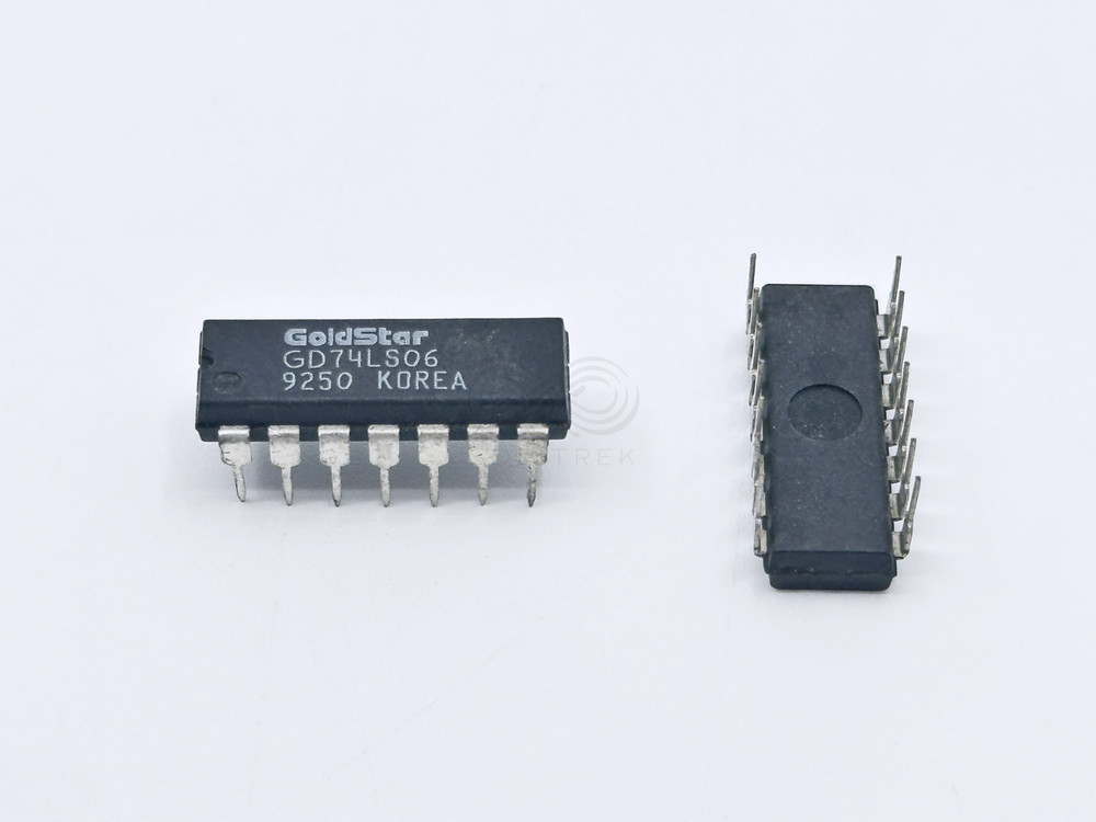 5PCS GD74LS06 GS Hex Inverter Buffer Driver Open Collector DIP-14