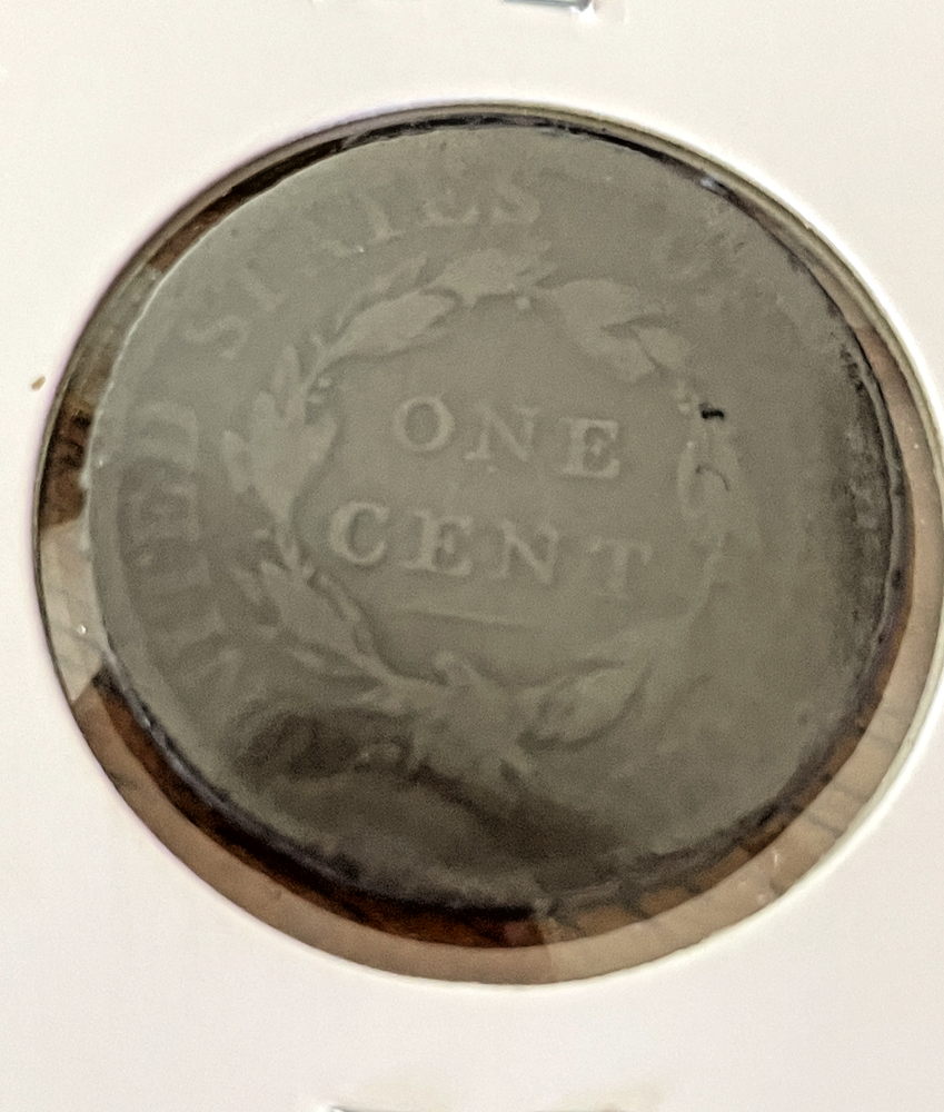 1816 VG DATED LARGE CENT LIBERTY HEAD