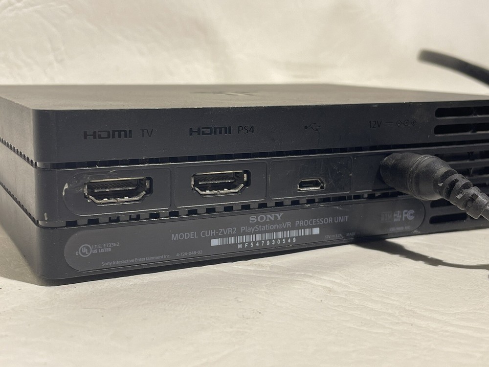 Sony PS4 Playstation VR Virtual Reality CUH-ZVR2 Processor Unit Only - Untested
