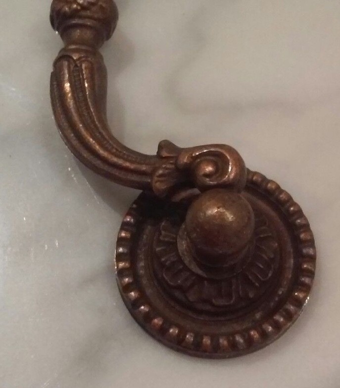 NEW 3" Reproduction Antique Bronze Draw Pull Replacement Knobs Cabinets or Draws