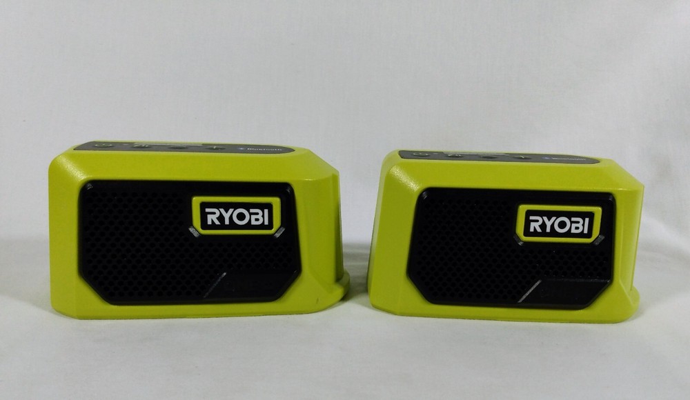 Ryobi Compact Speaker w/Bluetooth PAD02B-New-Bulk Packaged-Free Shipping