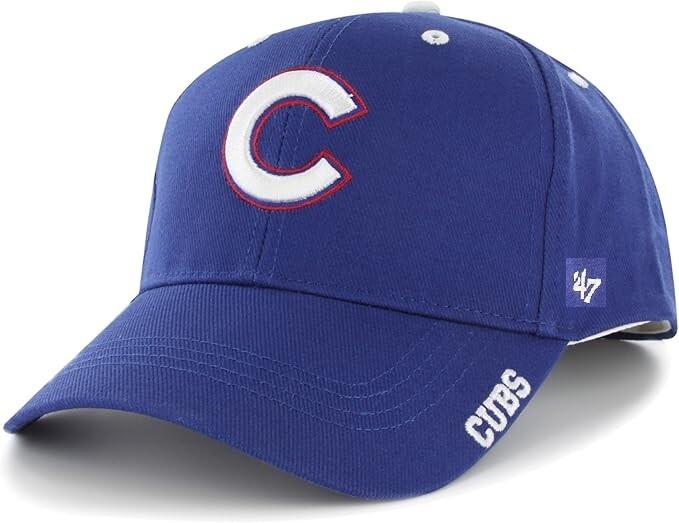 Chicago Cubs 47 Brand MVP Blue Strapback Cap Hat