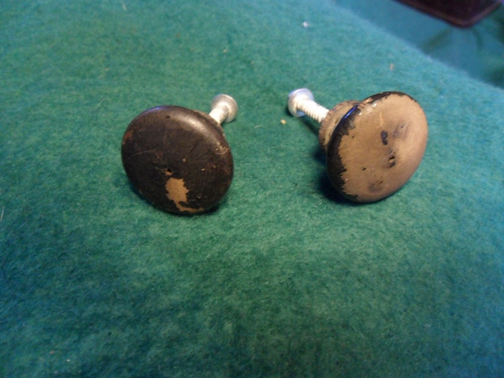 Antique Set of Two Apolla Phonograph Door Knobs