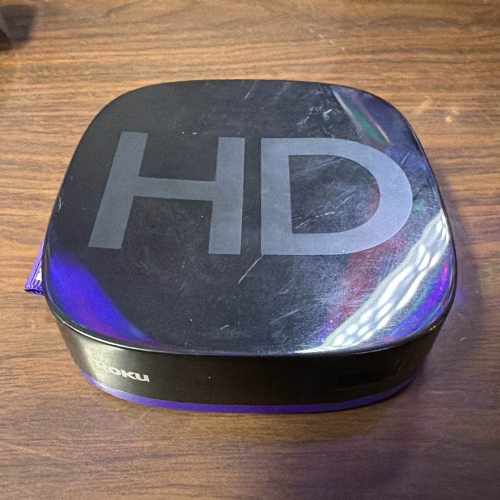 Roku 2500X, HD & Power Adapter & Remote Control