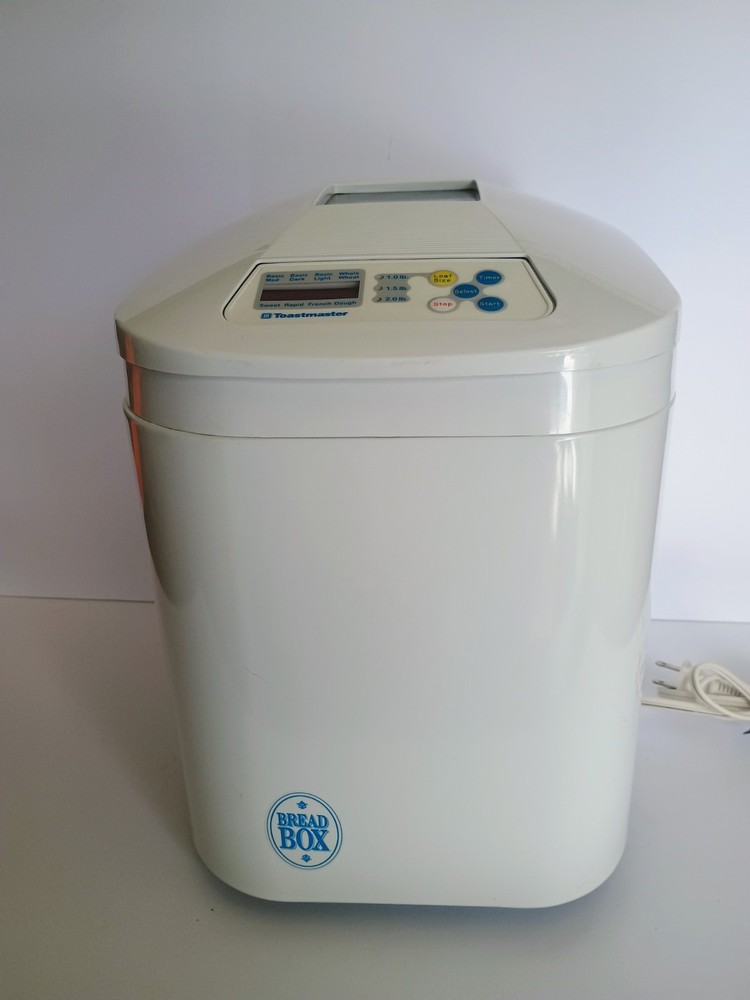 Toastmaster Bread Machine 1148x Bread Maker Horizontal 2 lb Loaf TESTED/WORKING