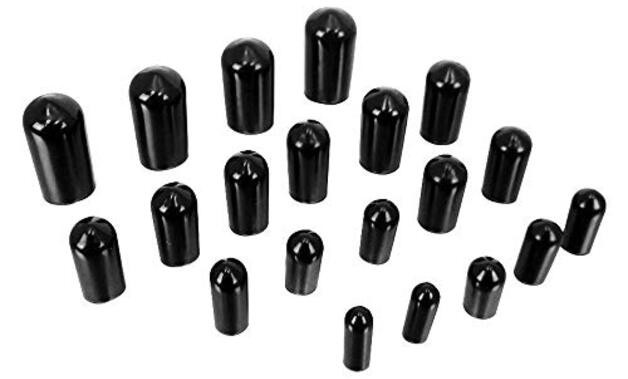 41091 Black Vacuum Line Cap Kit