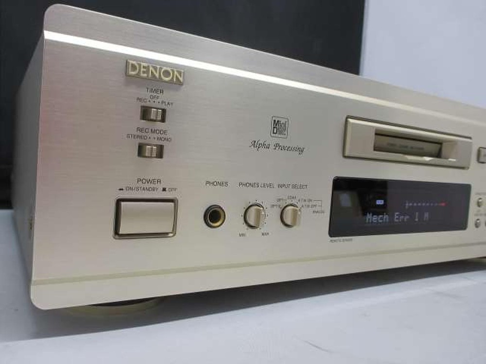 JUNK DENON DMD-1600AL MiniDisc Deck Recorder