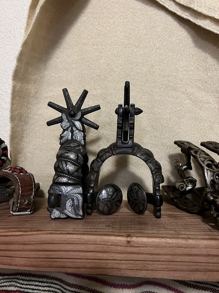 Antique Mexican Iron Spurs