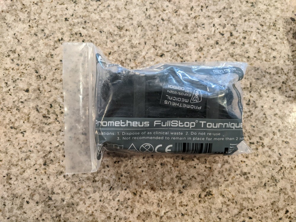Prometheus  FullStop Tourniquet PDF180 (Tactical Black)