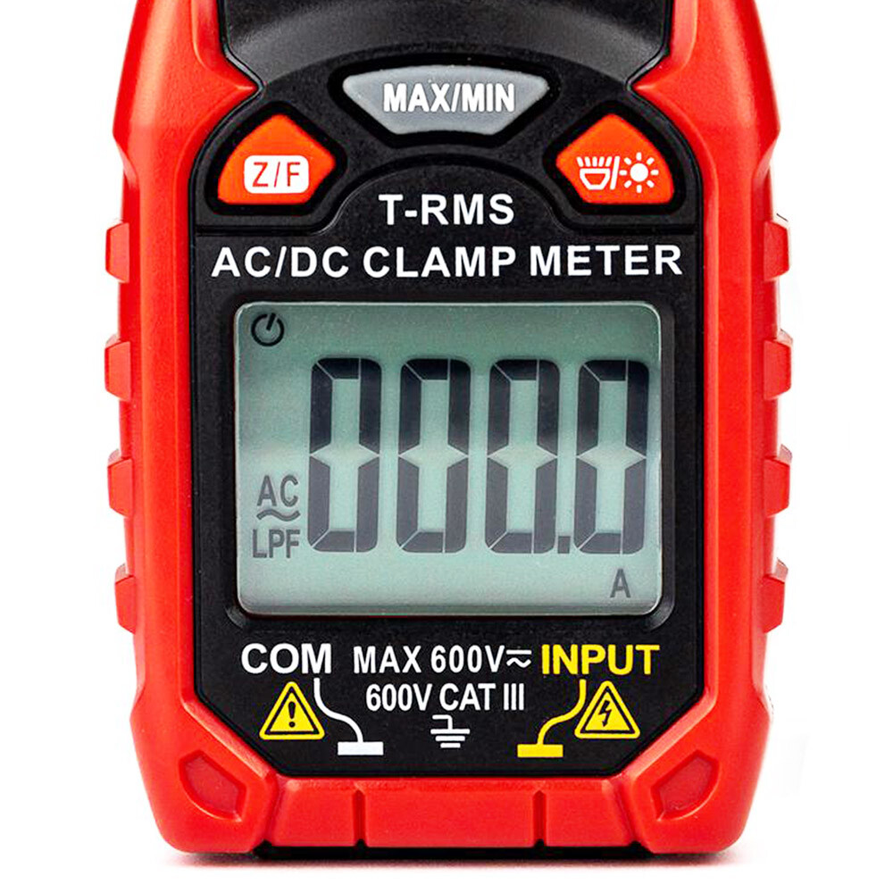 Digital Clamp Meter 6000 Counts NCV Detection Function 600A AC/DC Current 600V