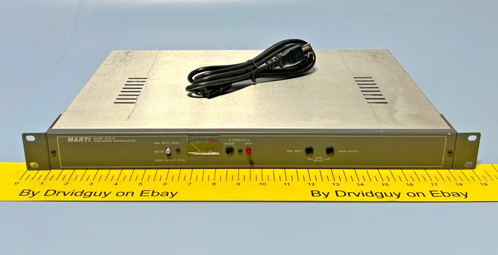 Marti SCD-10 Subcarrier Demodulator