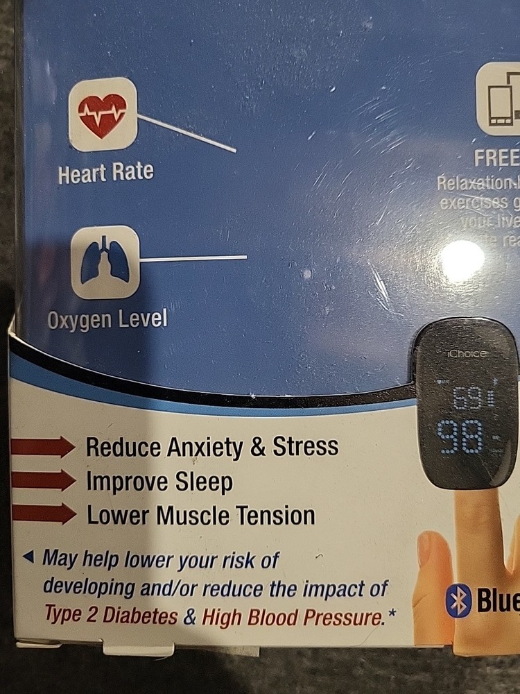 iChoice Relaxation Coach Pulse Oximeter OX200