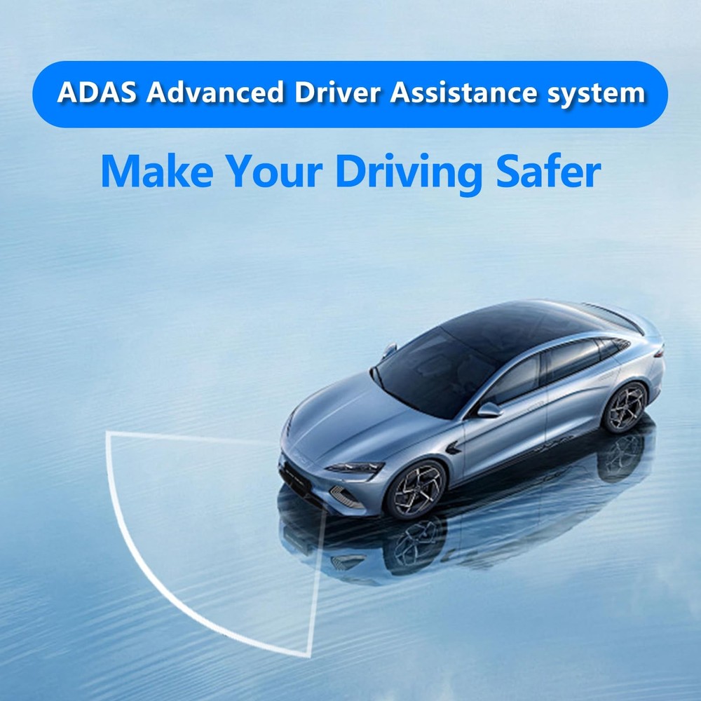 Dash Camera, 1080P DVR Dual Car Driving Recorder with Loop Recording, Motion ...