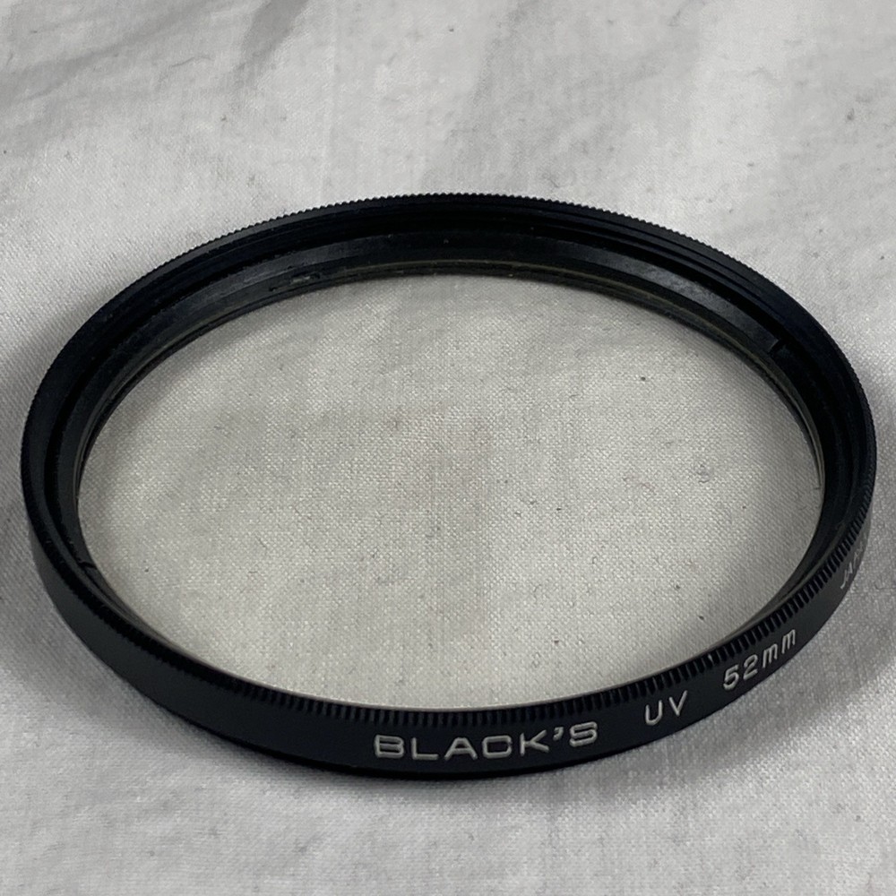 BLACK'S UV 52mm Filter Made In Japan
