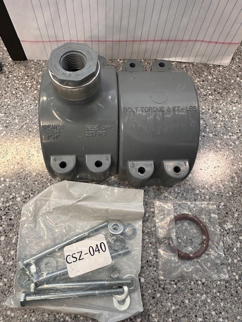 Spears® 867V-415CSR Pipe Saddle Clamp