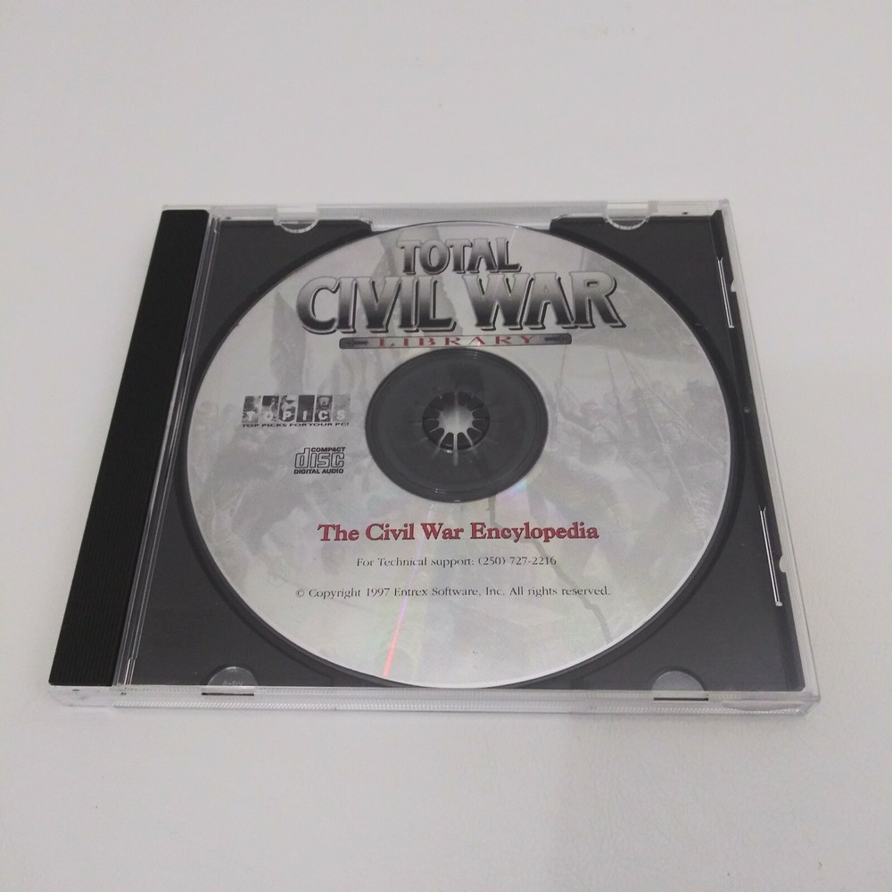 Total Civil War Library By Topics 5 CD-Rom Edition Software
