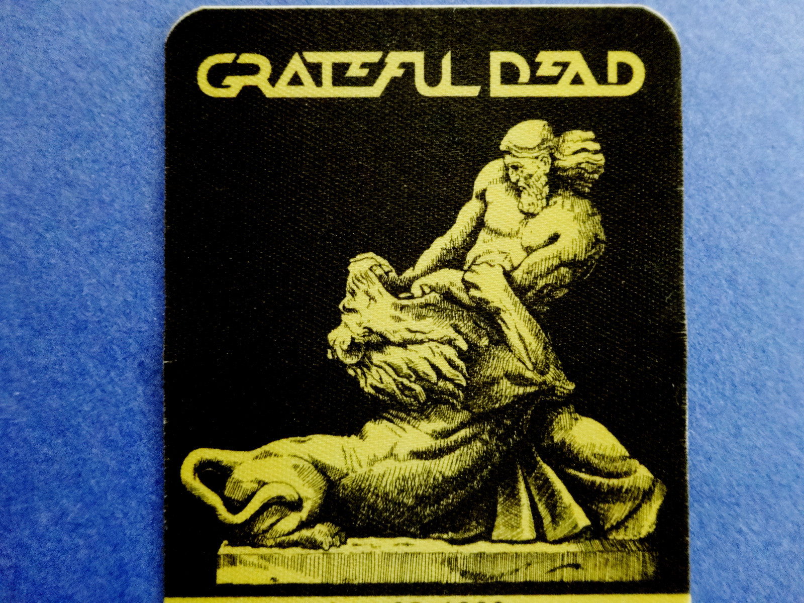 Grateful Dead Backstage Pass Rochester New York Silver 6/30/88 6/30/1988 Samson